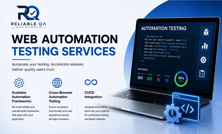 Web Automation Testing Services by ReliableQA